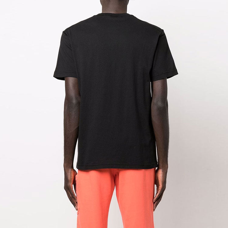 STONE ISLAND Pocket Classic Logo Patch T-shirt 'Black' 761521957-V0029