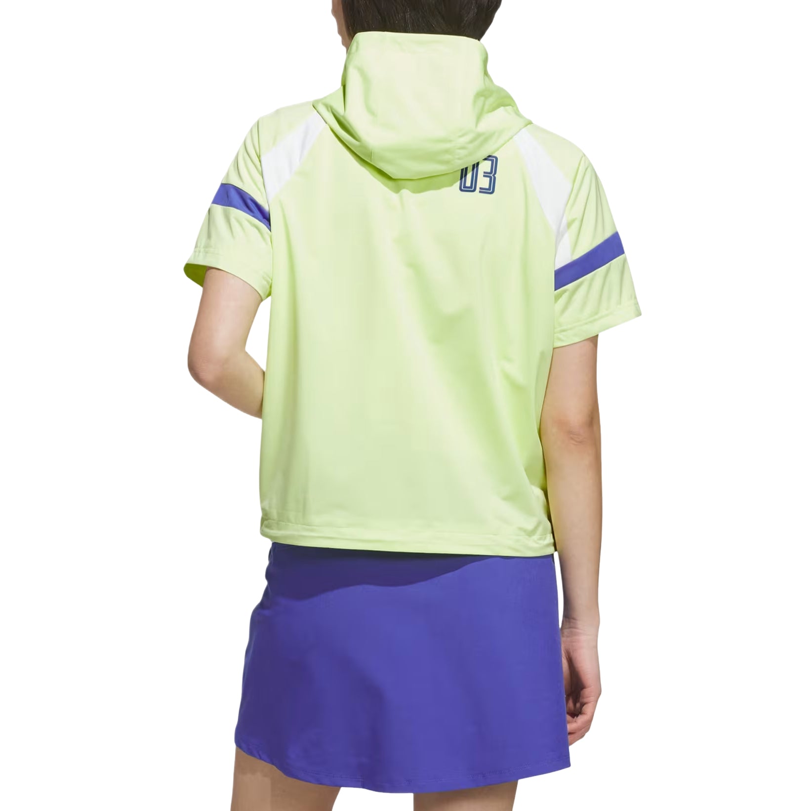 (WMNS) adidas Half-Zip Hooded Anorak Jacket Asia Sizing 'Semi Frozen Lemon' KG2172