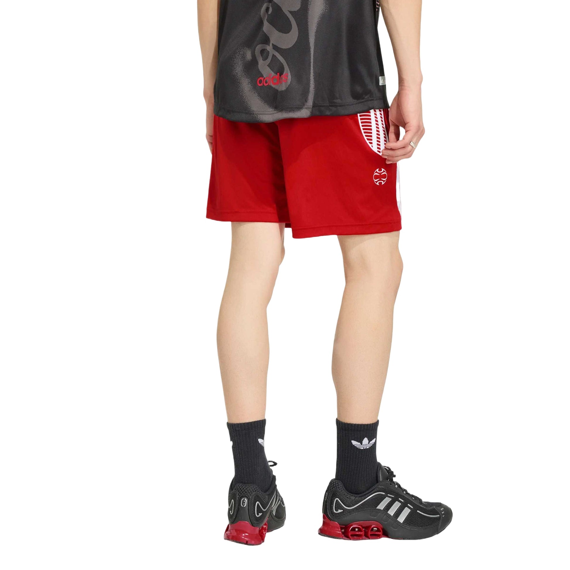 adidas x Coca-Cola Training Short Asia Sizing 'Vivid Red' KY2102