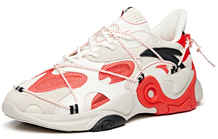 ANTA Split Low 'White Red Black' 912028850-3