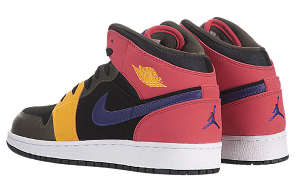 (GS) Air Jordan 1 Mid 'Multi-Color' 555112-016