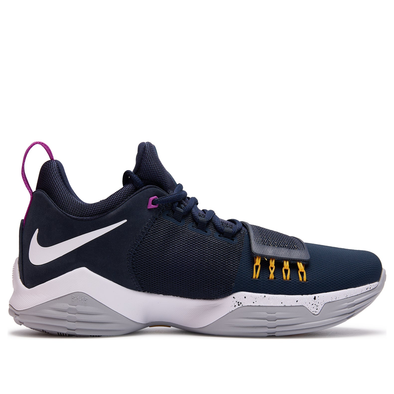 Nike PG 1 The Bait 2026 'Obsidian University Gold Hyper Violet Wolf Grey' IV2869-417