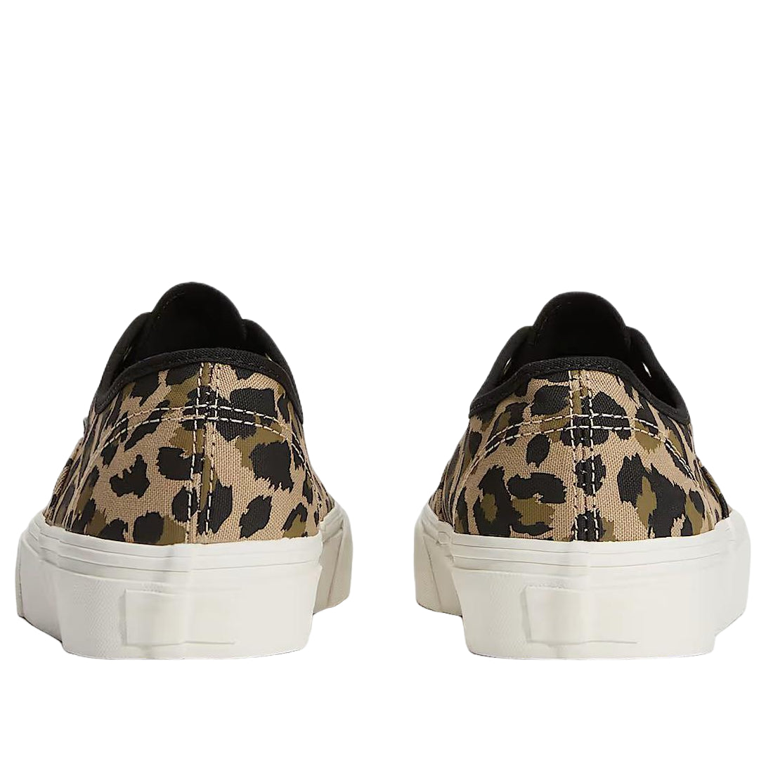 Vans Authentic 'Leopard Black Incense Tan' VN000D6GGR4