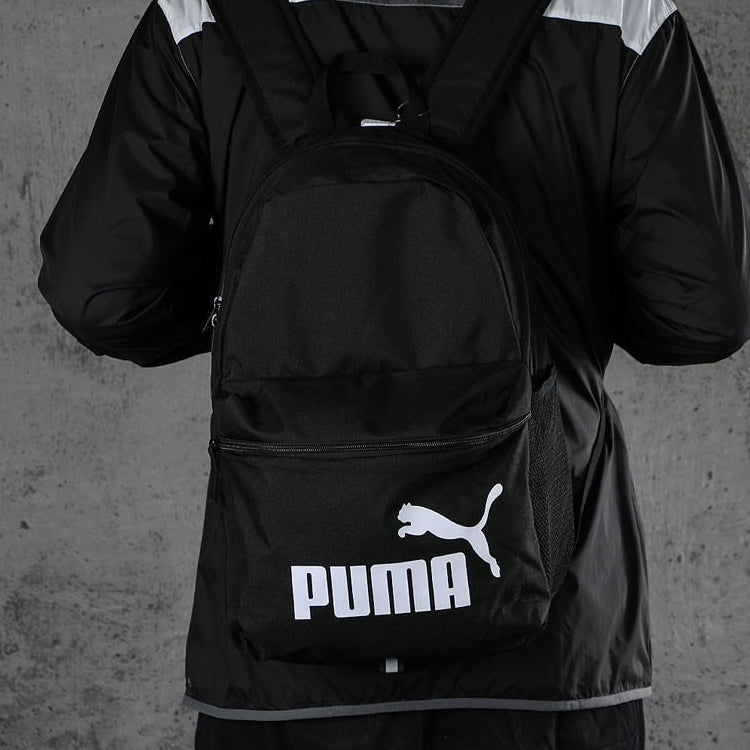 PUMA Phase Backpack 'Black White' 075487-01
