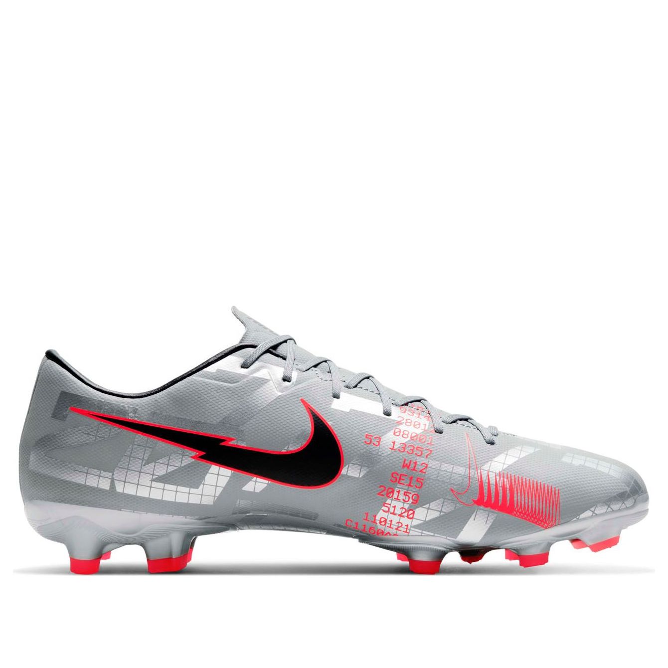 Nike Mercurial Vapor 13 Academy MG 'Metallic Grey Crimson' AT5269-906