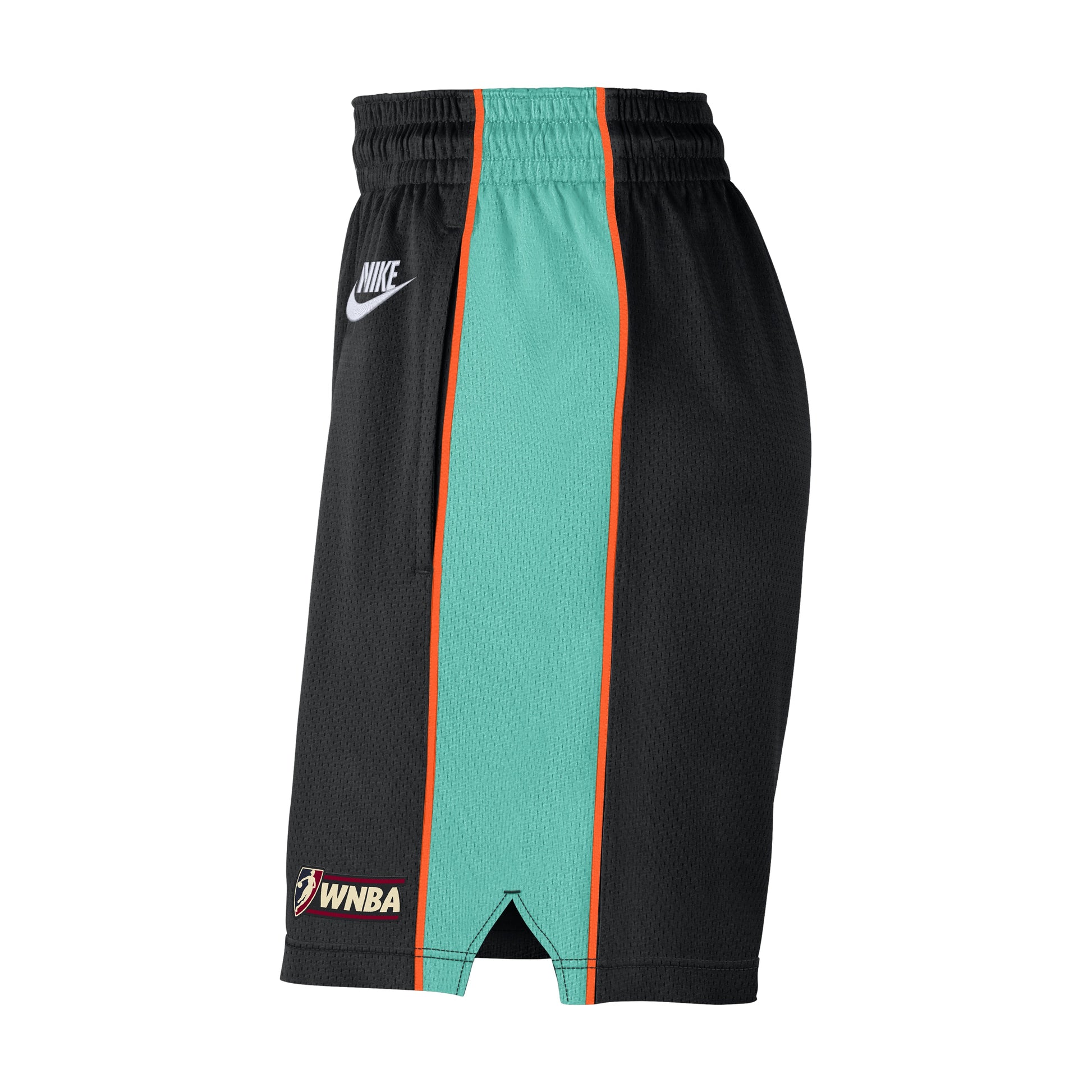 (WMNS) Nike New York Liberty Court Origins Dri-FIT Victory Knee-Length Shorts 'Black Mint' IO7967-010