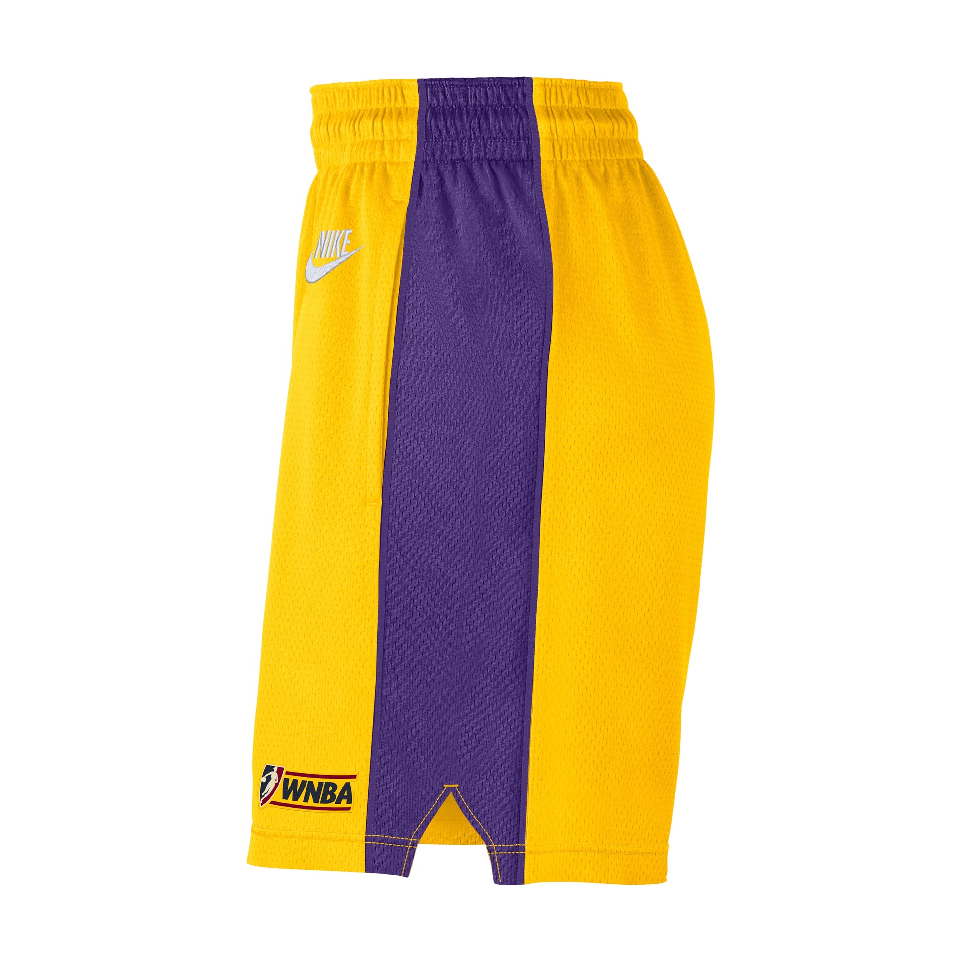 (WMNS) Nike Los Angeles Sparks Court Origins Dri-FIT Victory Knee-Length Shorts 'Amarillo Field Purple White' IO7965-728