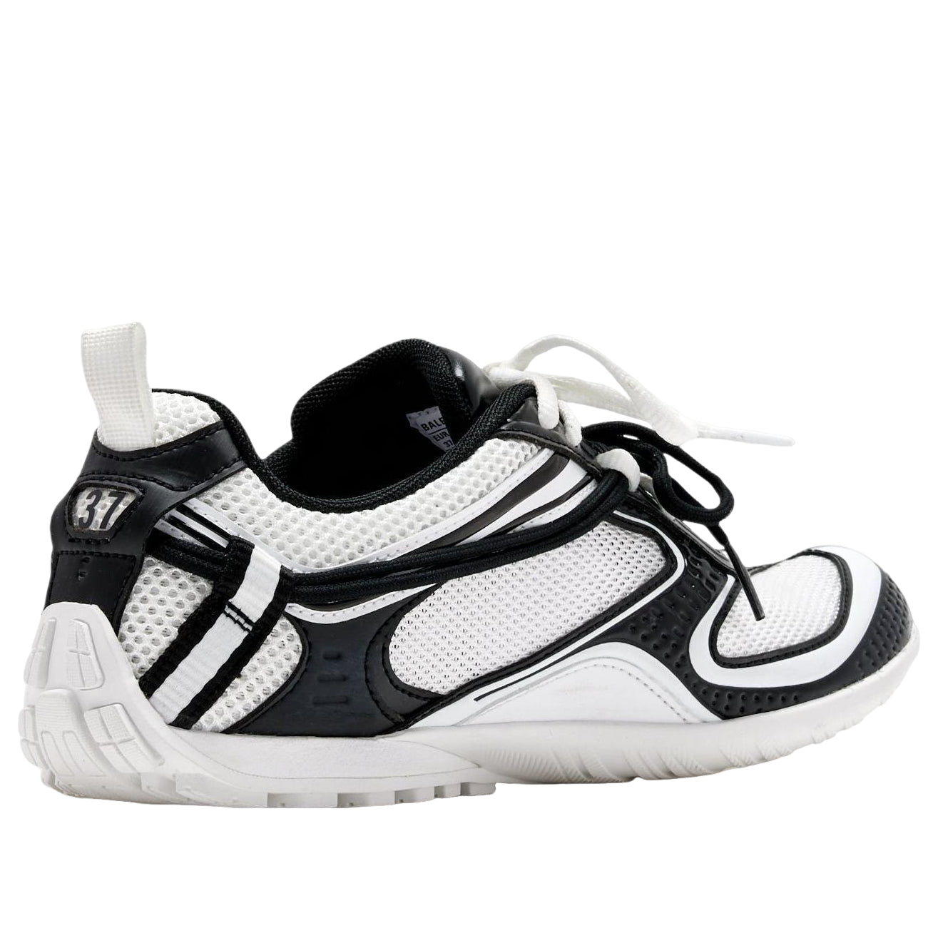 (WMNS) Balenciaga Radar Sneaker 'White Black' 865704WSTEO9010