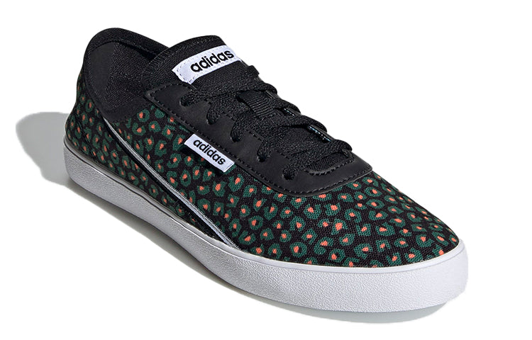 (WMNS) adidas neo Courtflash X 'Black Green' EH2549