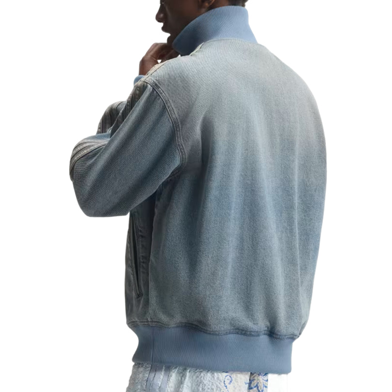 adidas Firebird Adicolor Denim Track Top Asia Sizing 'Worn Blue Denim' KS4970