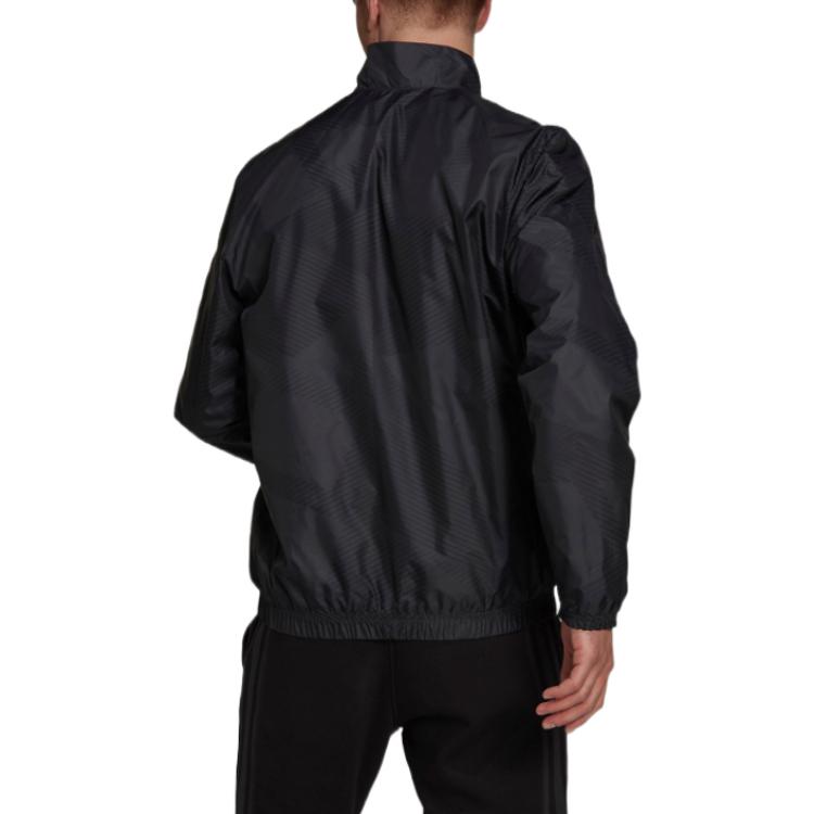 adidas Sportswear Graphic Track Jacket 'Black' H18415