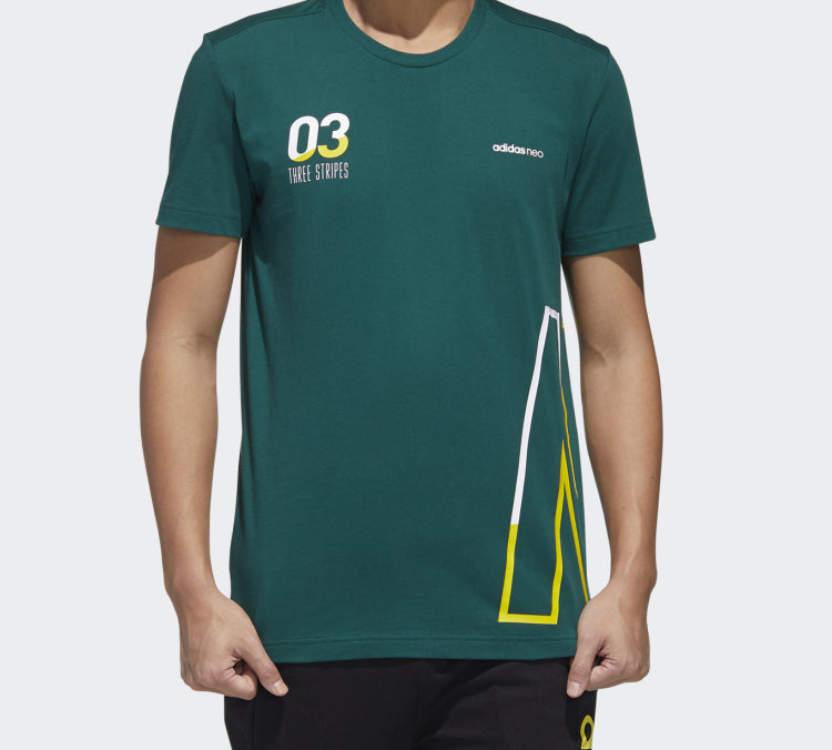 adidas neo Sports Short Sleeve Green GK1522