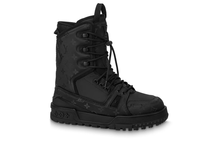 حذاء رياضي للثلج من LOUIS VUITTON LV Trainer Snow "أسود" 1AAS83