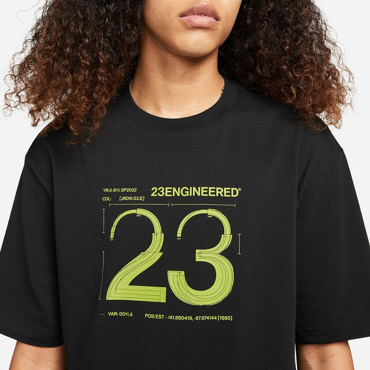 Air Jordan 23 Engineered 85 T-Shirt 'Black' DH8912-010