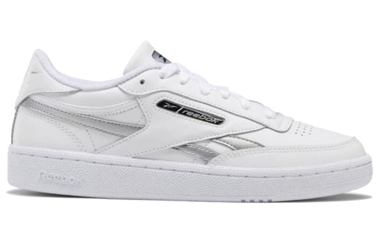 (WMNS) Reebok Club C Revenge Running Shoes Black/White EH1516
