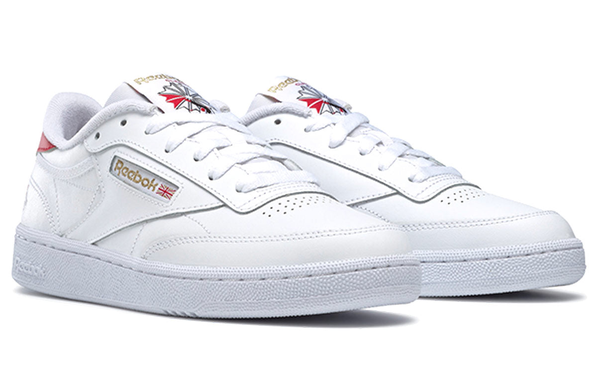(WMNS) Reebok Club C 85 White Red Skateboarding Shoes 'White Red' GY7554