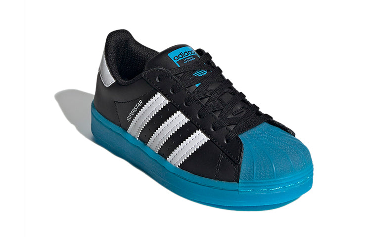 (PS) adidas originals Superstar 'Black Blue White' FW3998