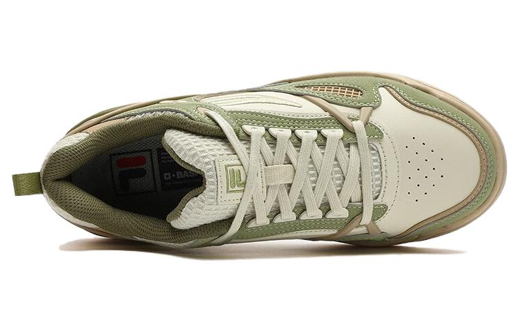 (WMNS) FILA SLAM 22 Skate Shoes 'White Green Brown' F12W341208FWB