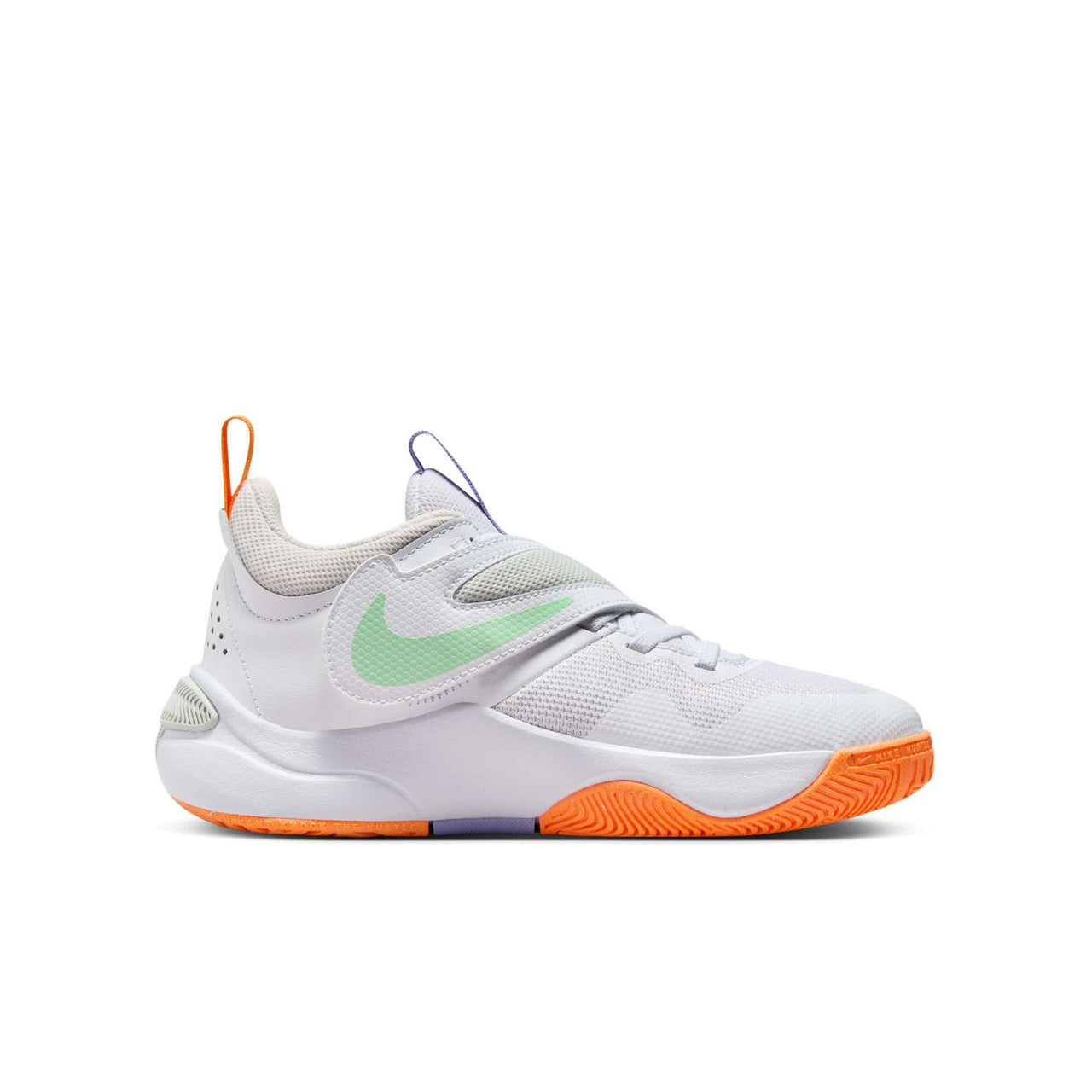 (GS) Nike Team Hustle D11 'White Total Orange' DV8996-103