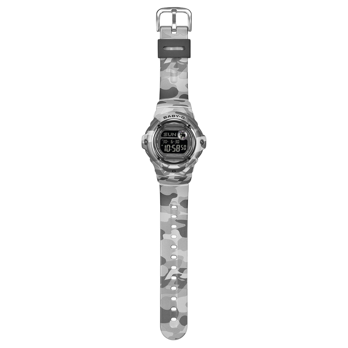 CASIO Baby-G BG-169 Series 'Grey Camo' BG-169CMB-8