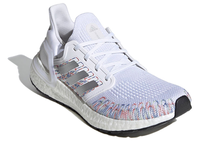 (WMNS) adidas UltraBoost 20 'White Multicolor' EG0728