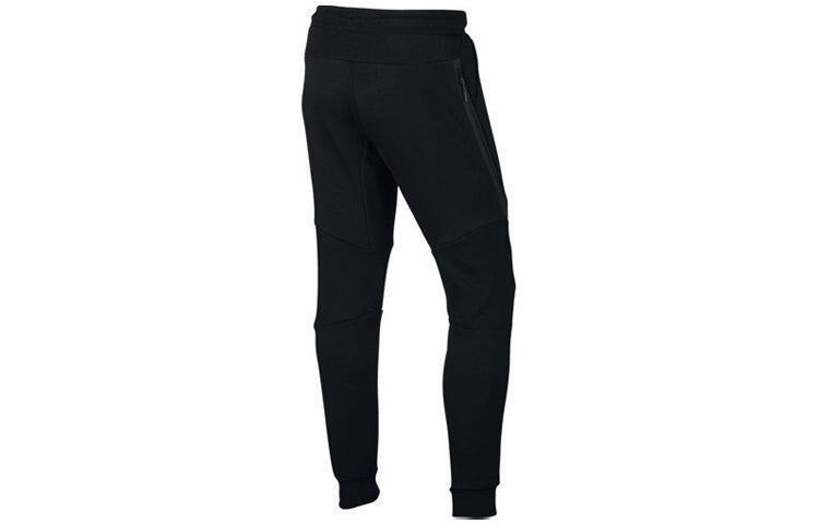 Nike Sportswear Tech Fleece Joggers Athleisure Casual Sports Knit Long Pants US Edition Black 805162-010