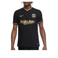 Nike FC Barcelona 20/21 Vaporknit Match Away Jersey 'Black Gold' CD4184-011