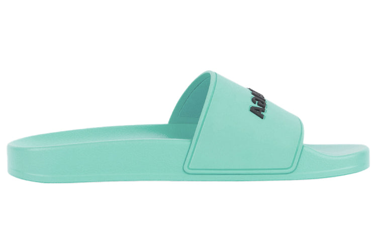 Balenciaga Pool Slides 'Mint' 565826W1S803410