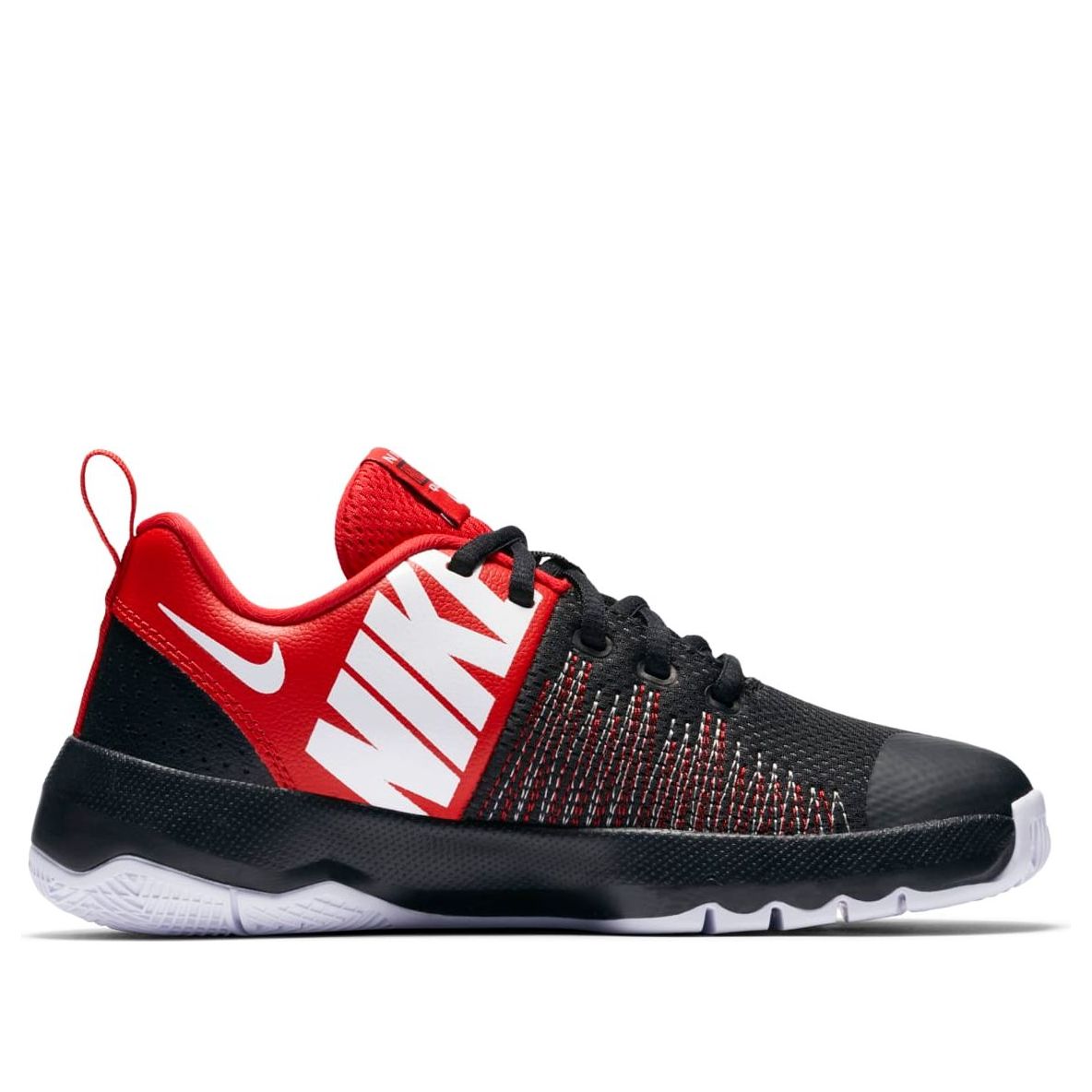 (GS) Nike Team Hustle Quick 'Black Red' 922680-002