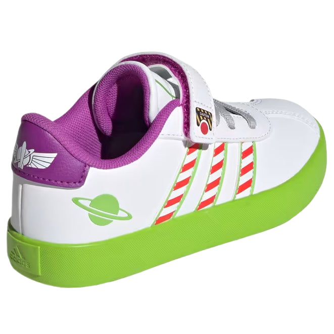 (PS) adidas x Pixar Toy Story VL Court 3.0 'Cloud White Semi Solar Green' JQ4385