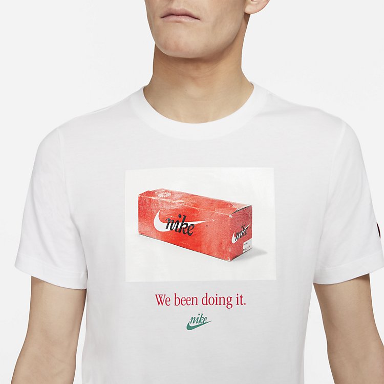 AS Men's Nike Sportswear Tee SWOOSH 50 PHOTO White DJ1390-100