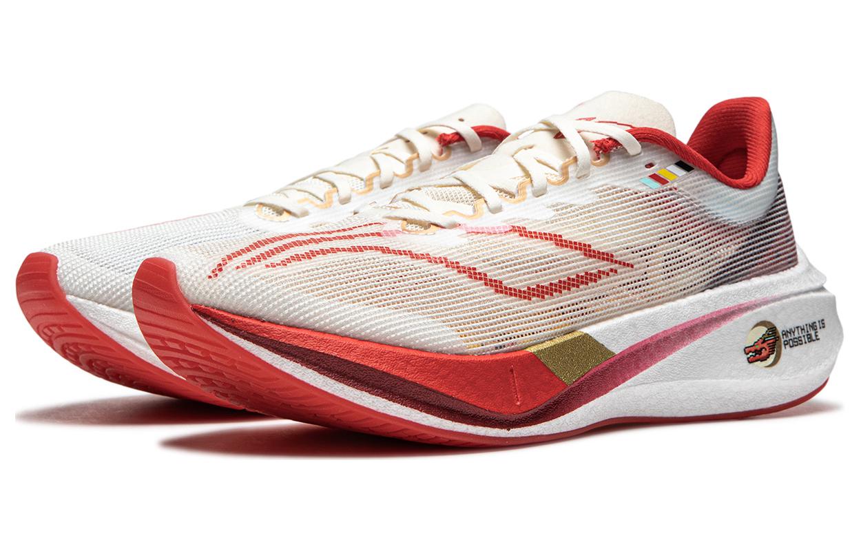 (WMNS) Li-Ning Feidian 3 Challenger Year Of Dragon 'Red White' ARMT038-25