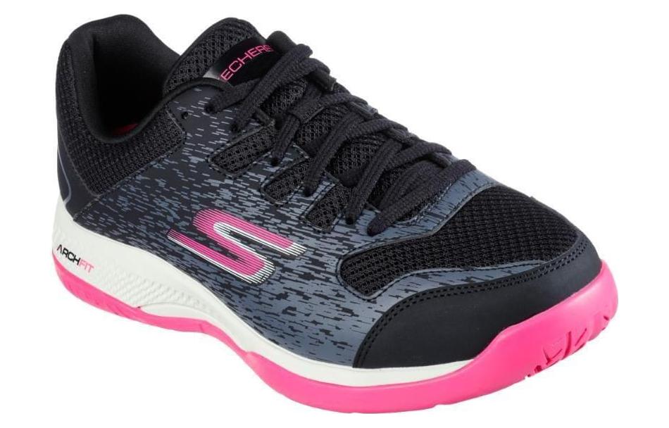(WMNS) Skechers Viper Court 'Black Pink' 172070C-BKPK