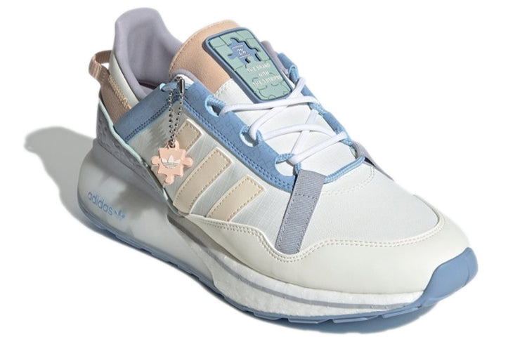 adidas originals Zx 2k Boost Pure Running Shoes White/Gray GZ3415