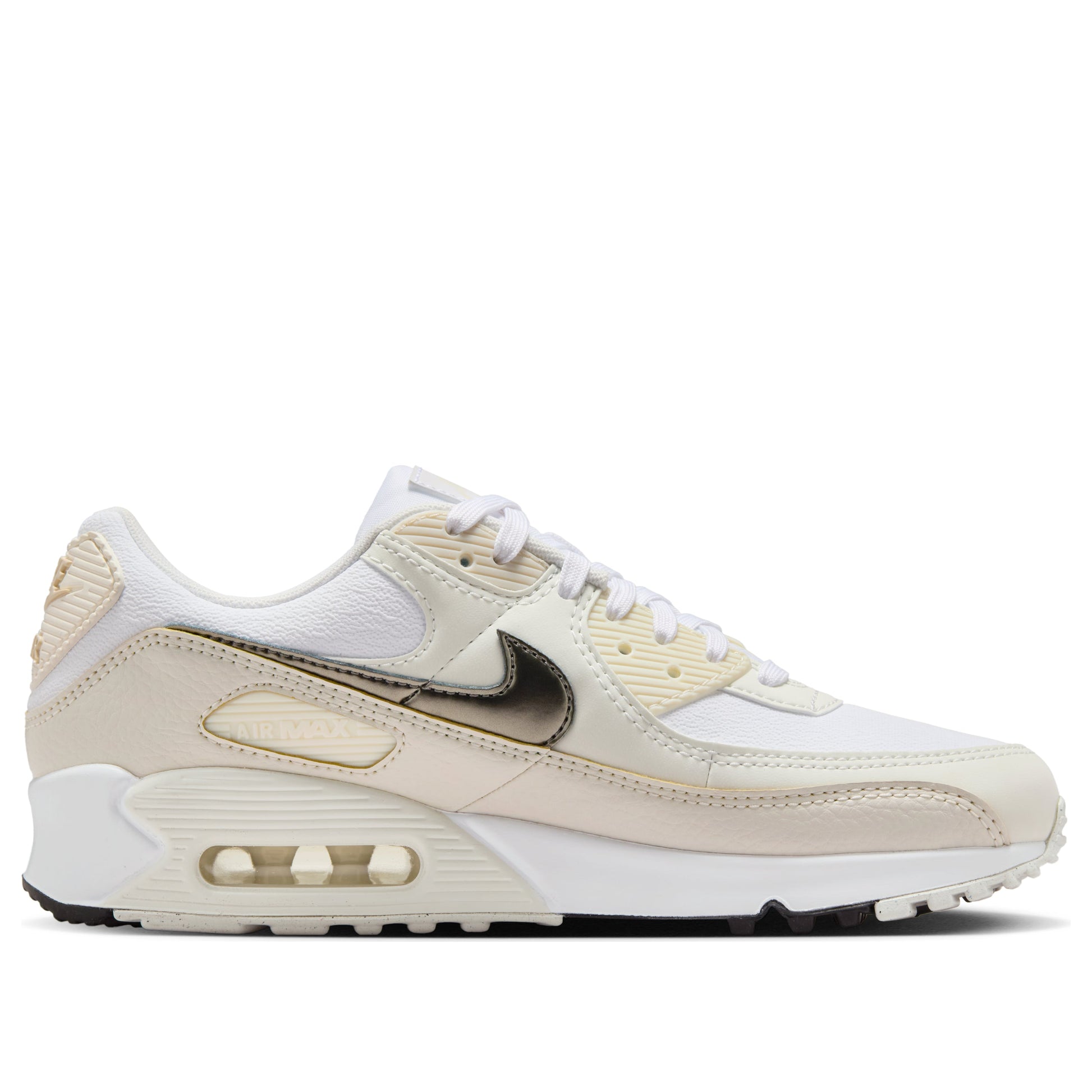 (WMNS) Nike Air Max 90 'White Light Orewood Brown' HM8128-101