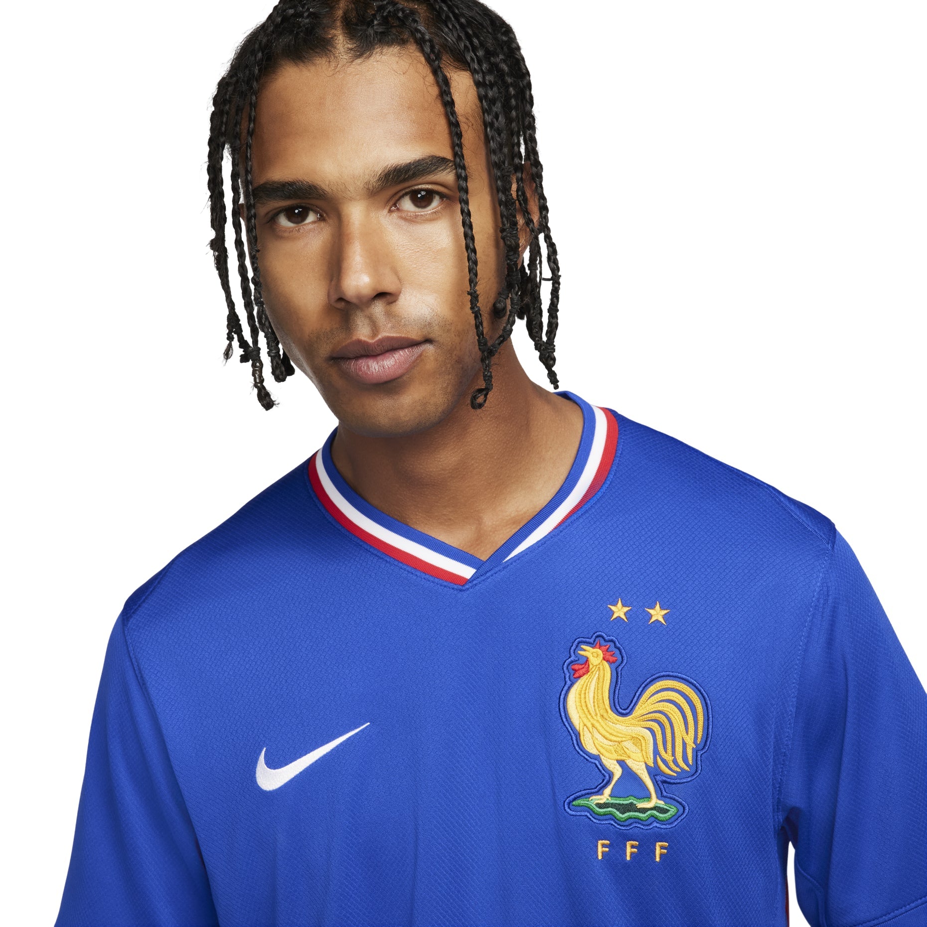 Nike France FFF 24/25 Home Soccer Jersey 'Blue' FJ1259-452