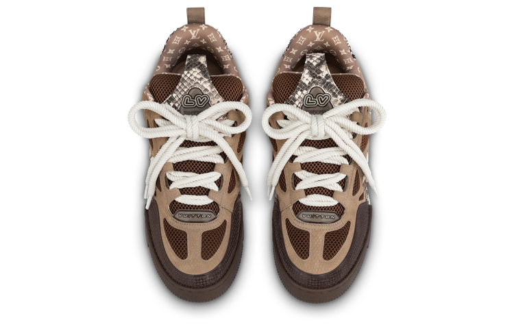 LOUIS VUITTON Skate Sneakers 'Brown' 1ABMG5