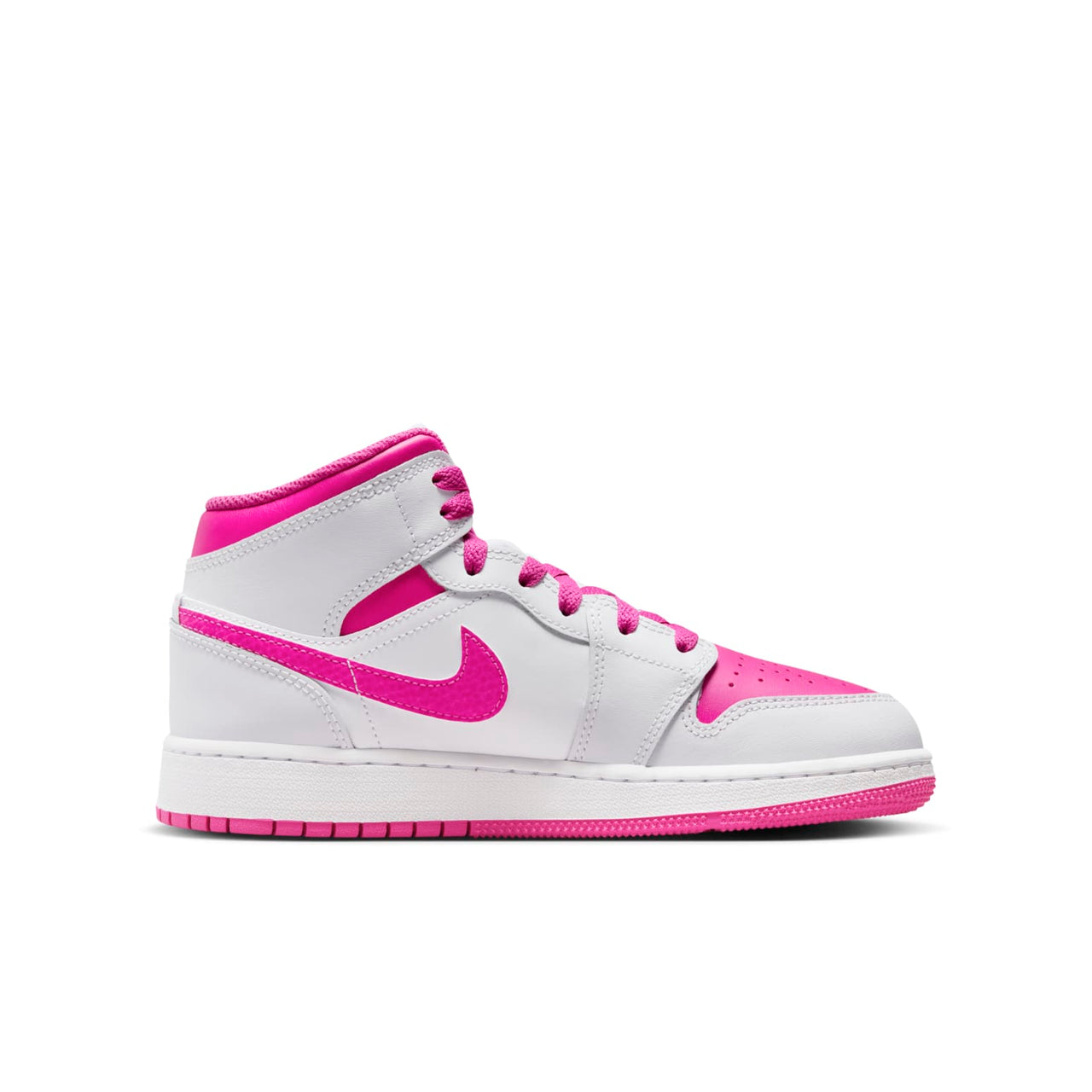 (GS) Air Jordan 1 Mid 'Fire Pink' FD8780-500