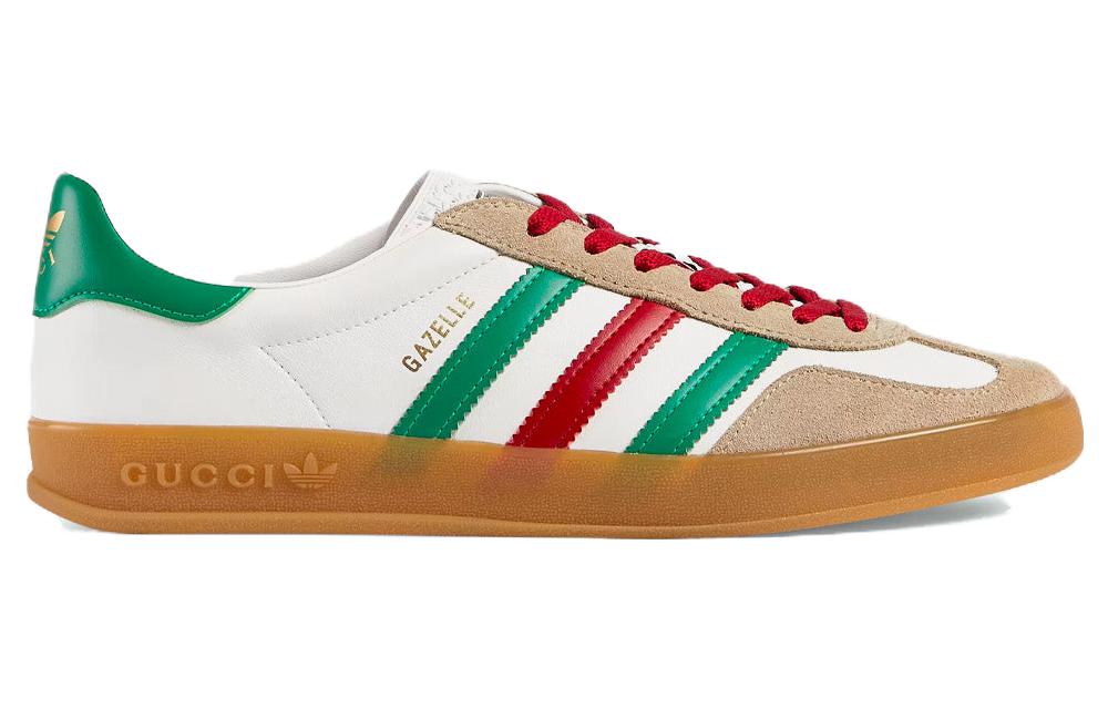 adidas x Gucci Gazelle 'White Green Red' 726487-AAA43-9547