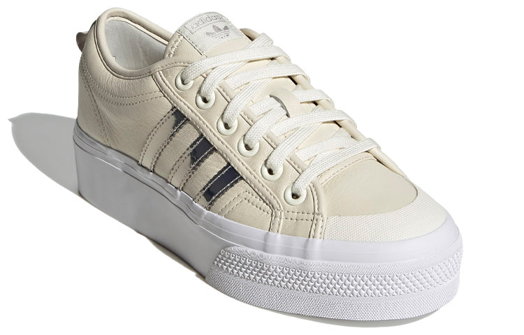 (WMNS) adidas Nizza Platform 'White Gold' FY6739