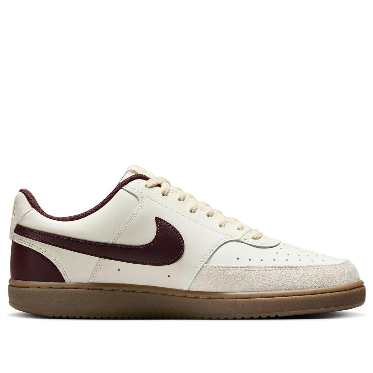 Nike Court Vision Low 'Sail Burgundy Crush Gum' HV2530-101