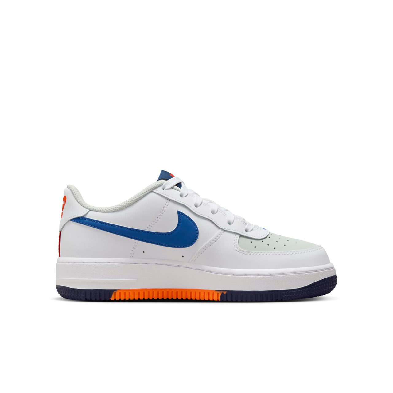 (GS) Nike Air Force 1 LV8 'White Black Blue' FN4730-002