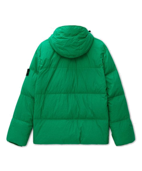 STONE ISLAND Wappen Patch Garment Dyckring Claup Nylon Down TC Hooded Padded 'Green' 751540123-V0050