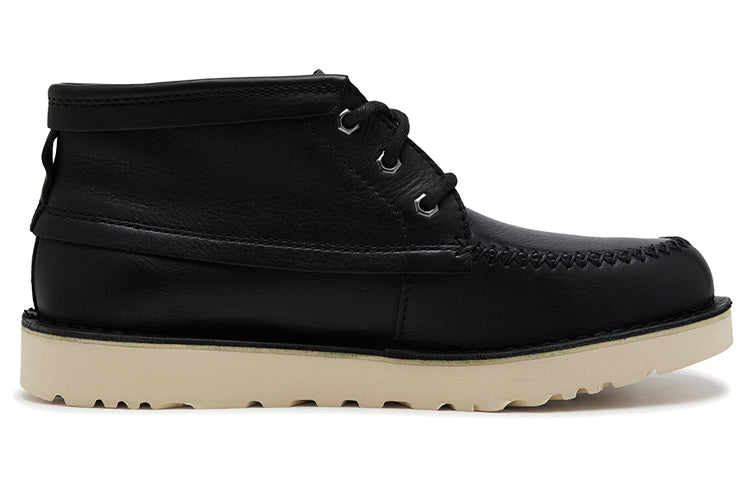 UGG Campout Chukka Uld 'Black Leather' 1123637-BLLE
