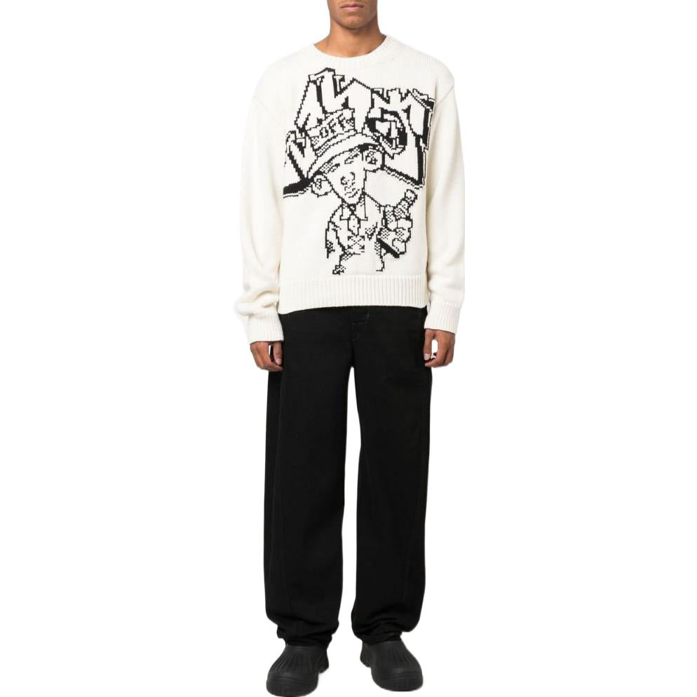 Off-White Crew Sweater OMHE136F22KNI00203100310