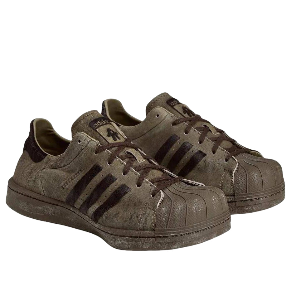 (WMNS) adidas SST by AVAVAV 'Dark Brown Dark Brown Supplier Colour' KK2724