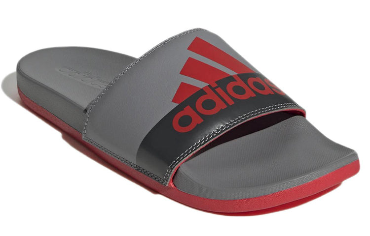 adidas Adilette Comfort Slide 'Vivid Red Grey' GZ1144