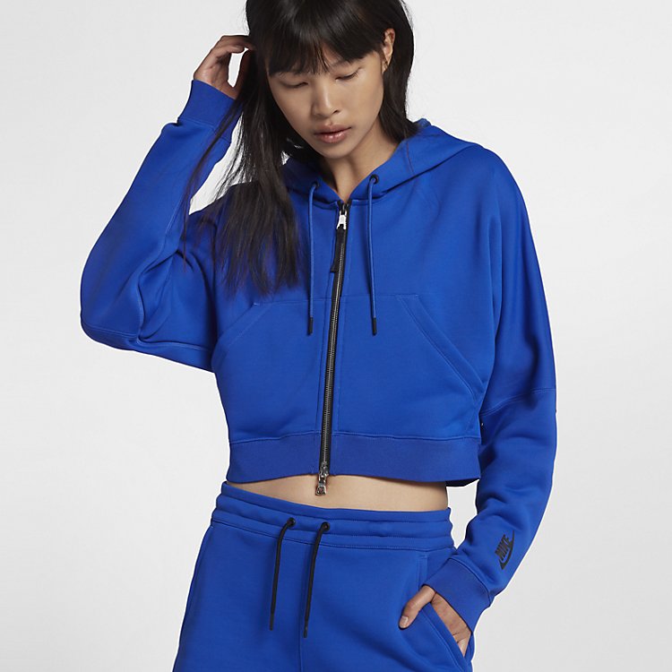 (WMNS) Nike NRG FZ Hoodie 'Blue' 923850-439