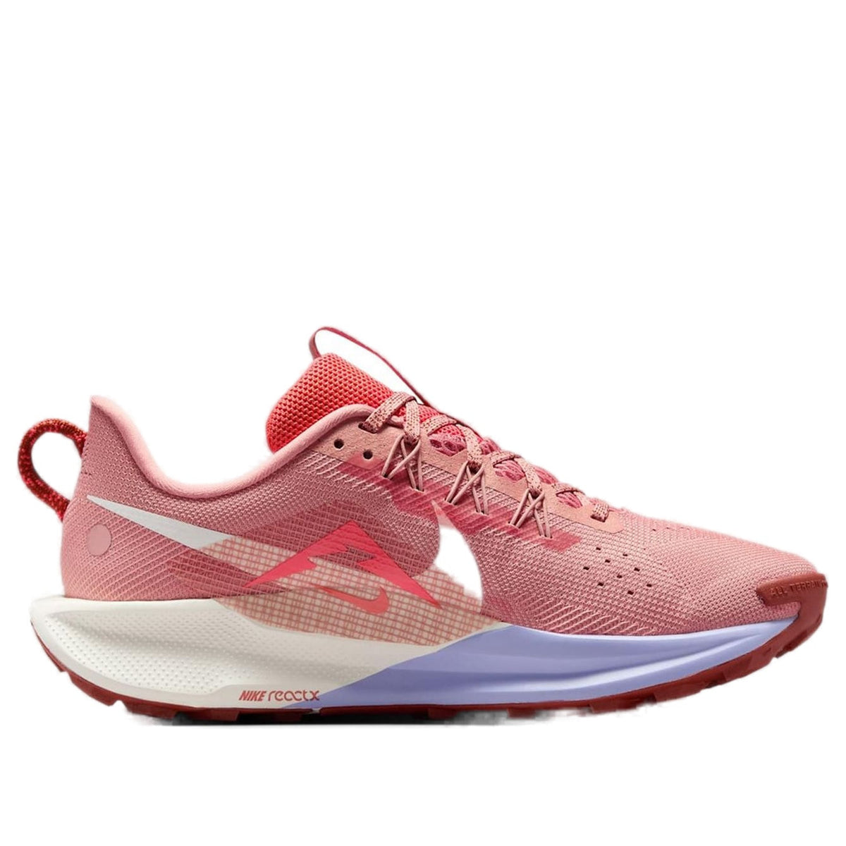 (WMNS) Nike React Pegasus Trail 5 'Red Stardust Sail Lilac Ice Mars Stone' DV3865-601