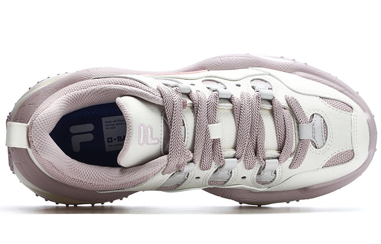 (WMNS) FILA FUSION QD96 Athletic Shoes 'White Purple' T12W311203FSV